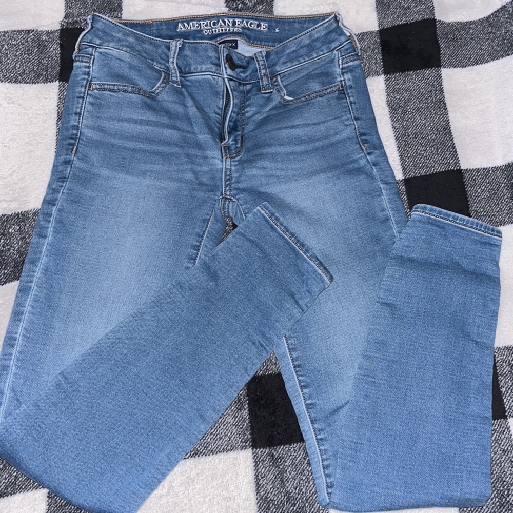 American Eagle Super Stretch X Blue Jeans